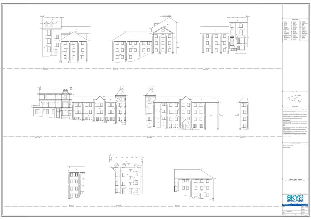 Building elevation plans